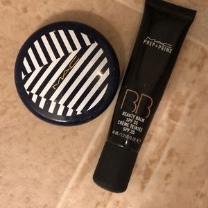 MAC bronzer and BB cream - used but majority full